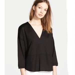 Madewell Cotton V-Neck Top